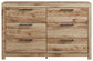 Hyanna Six Drawer Dresser