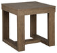 Cariton Square End Table