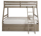 Robbinsdale  Over  Bunk Bed With Storage