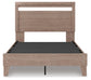 Flannia  Panel Platform Bed