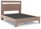 Flannia  Panel Platform Bed