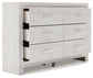 Altyra Six Drawer Dresser