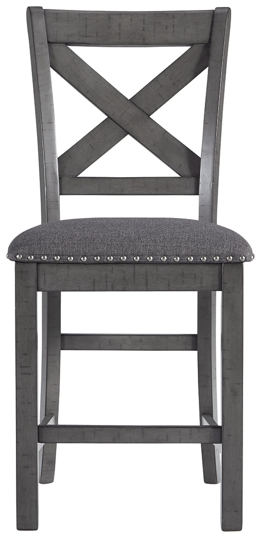 Myshanna Upholstered Barstool (2/CN)