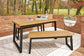 Town Wood Dining Table Set (3/CN)