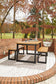 Town Wood Dining Table Set (3/CN)