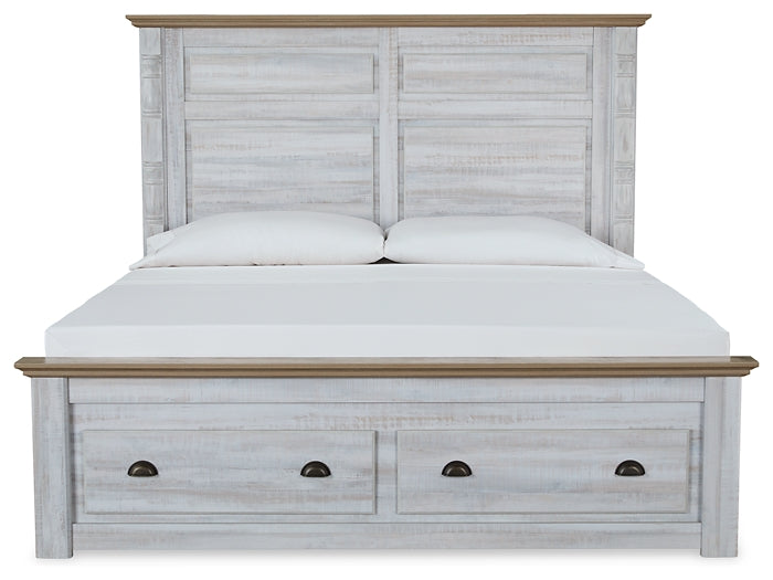 Haven Bay  Panel Storage Bed