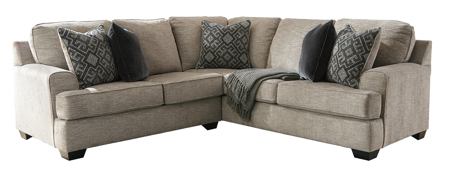 Bovarian 2-Piece Sectional with Ottoman