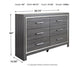 Lodanna Full Panel Bed with Dresser