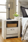 Bellaby  Platform Bed With 2 Storage Drawers With Mirrored Dresser And 2 Nightstands