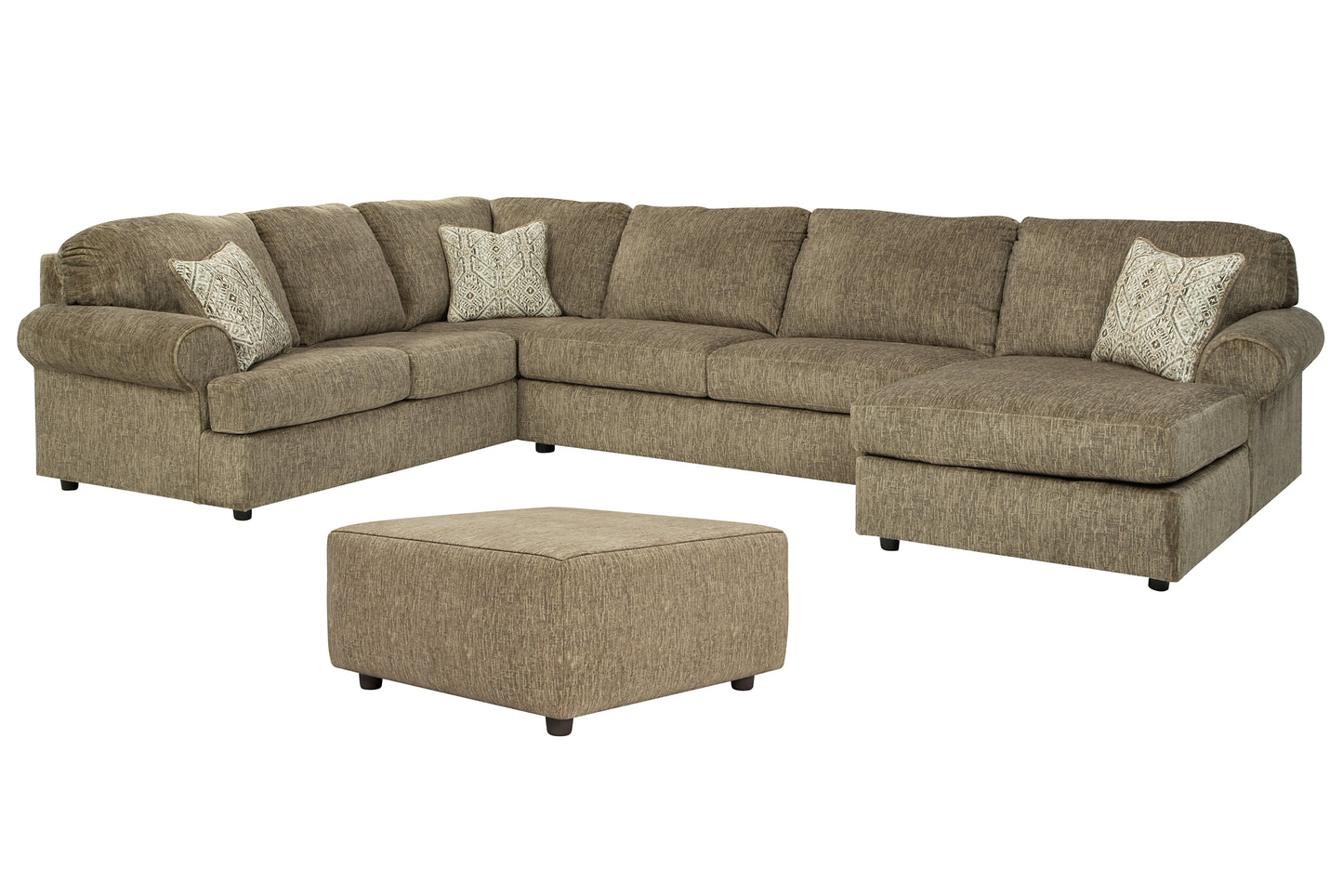 Hoylake 3-Piece Sectional with Ottoman