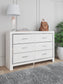 Altyra Queen Panel Headboard with Dresser