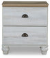 Haven Bay Two Drawer Night Stand