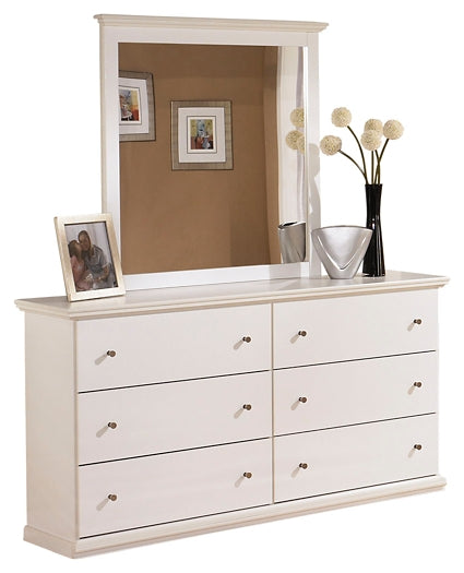 Bostwick Shoals Full Panel Headboard with Mirrored Dresser, Chest and Nightstand