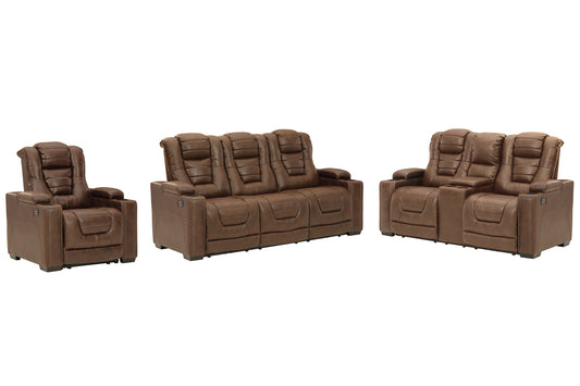 Owner's Box Sofa, Loveseat and Recliner