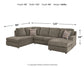 O'Phannon 2-Piece Sectional with Ottoman