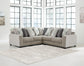 Ardsley 3-Piece Sectional with Ottoman