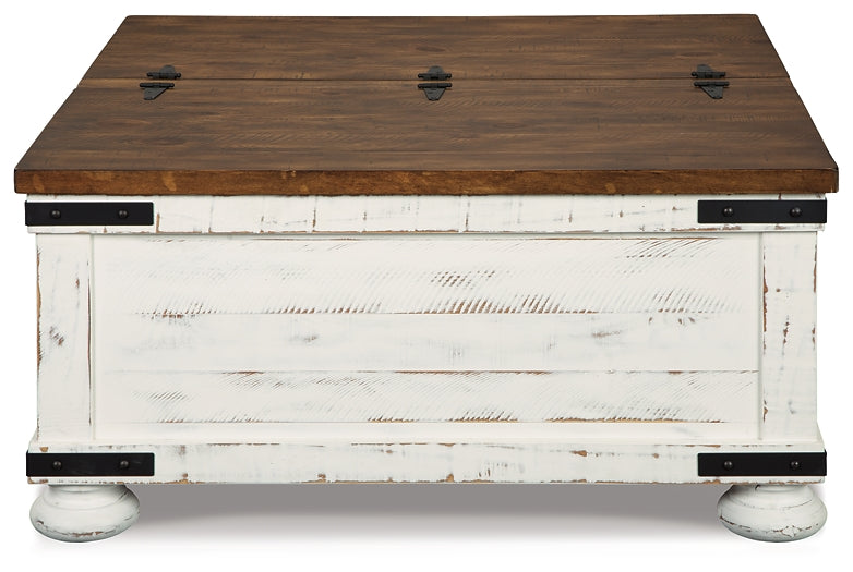 Wystfield Cocktail Table with Storage