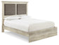 Cambeck King Upholstered Panel Bed with Dresser