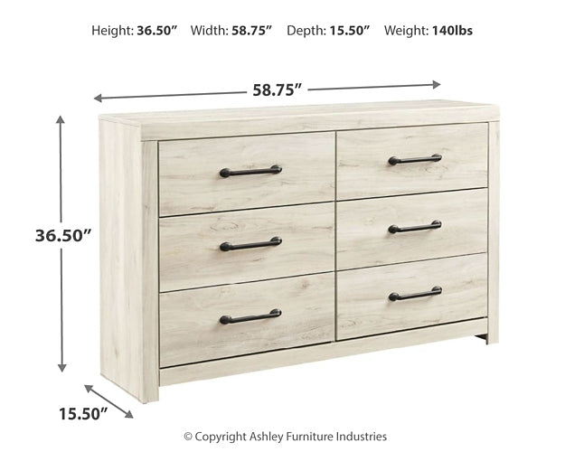 Cambeck Queen Upholstered Panel Headboard with Dresser