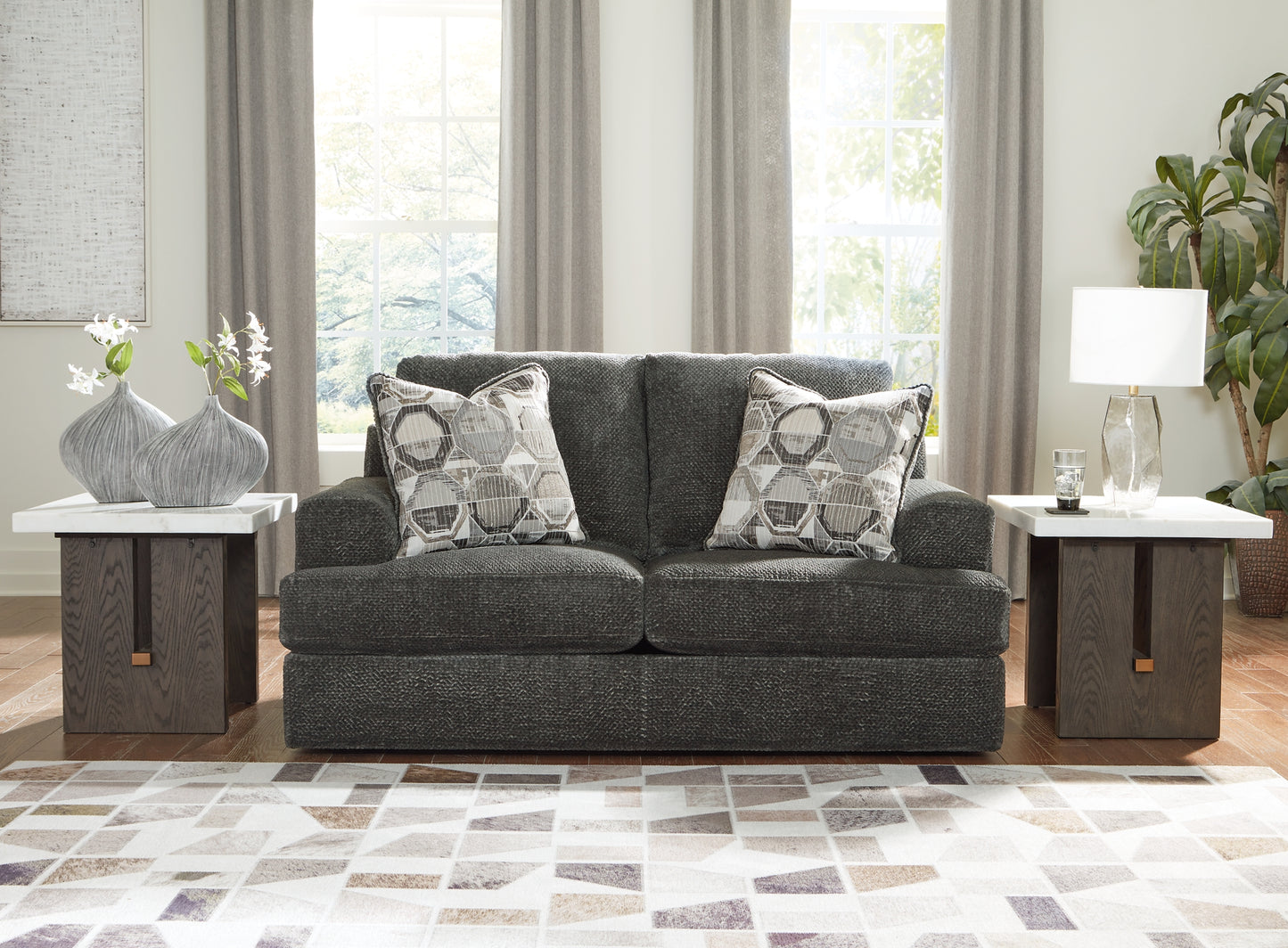 Karinne Sofa and Loveseat