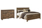 Trinell King Panel Bed with Dresser