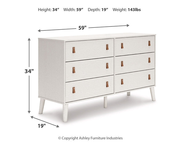 Aprilyn Twin Panel Headboard with Dresser