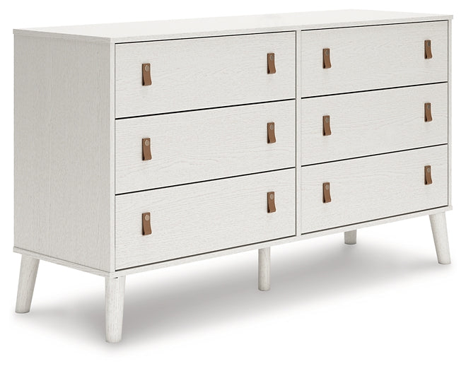 Aprilyn Twin Panel Bed with Dresser and 2 Nightstands