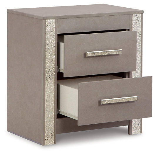 Surancha Two Drawer Night Stand