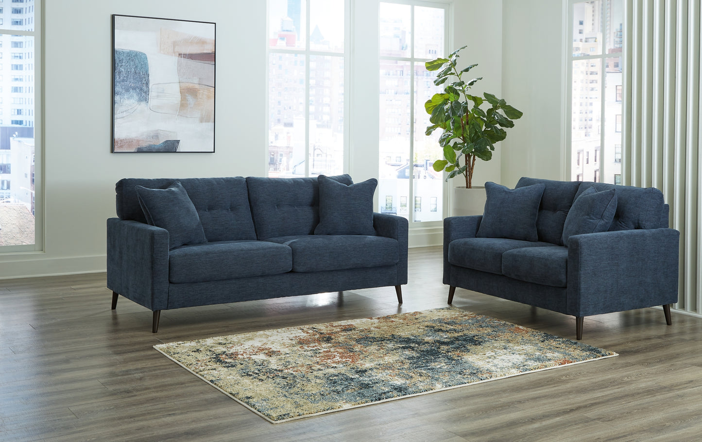 Bixler Sofa and Loveseat