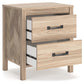 Battelle Two Drawer Night Stand