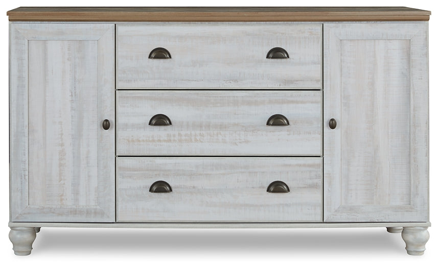 Haven Bay King Panel Bed with Dresser