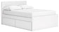 Onita  Panel Platform Bed With 1 Side Storage