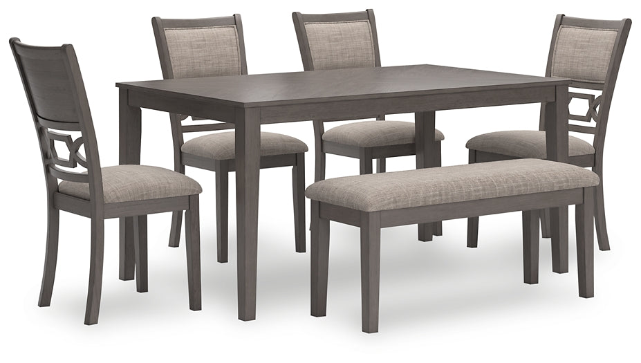 Wrenning Dining Room Table Set (6/CN)