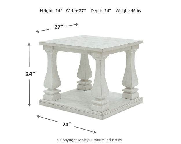 Arlendyne Coffee Table with 1 End Table