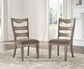 Lexorne Dining Table and 6 Chairs with Storage