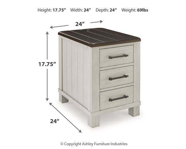 Darborn Coffee Table with 1 End Table