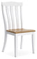 Ashbryn Dining Room Side Chair (2/CN)