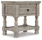 Harrastone California King Panel Bed with Mirrored Dresser, Chest and 2 Nightstands