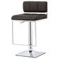 Alameda Adjustable Bar Stool Chrome and Black