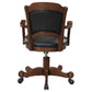 Turk Upholstered Swivel Dining and Game Chair Tobacco