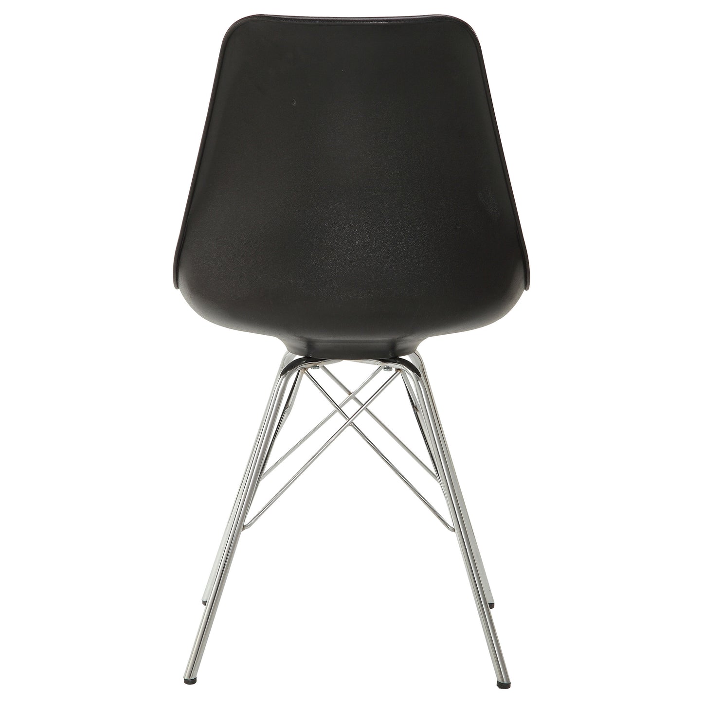 Juniper Polypropylene Dining Side Chair Black (Set of 2)