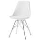 Juniper Polypropylene Dining Side Chair White (Set of 2)