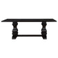 Parkins Rectangular 86-inch Dining Table Rustic Espresso