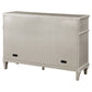 Evangeline 4-drawer Sideboard Buffet Cabinet Silver Oak