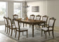 Willowbrook 9-piece Rectangular Dining Table Set Chestnut