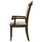 Willowbrook Wood Dining Arm Chair Chestnut (Set of 2)