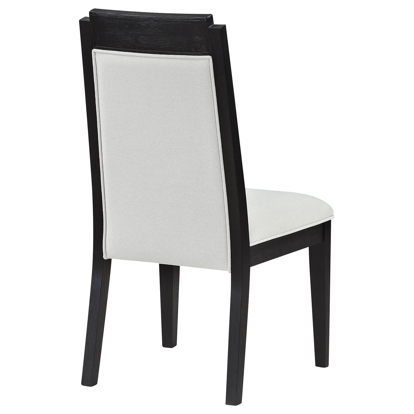 Brookmead Wood Dining Side Chair Ivory and Black (Set of 2)