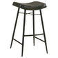 Bayu Leather Upholstered Bar Stool Espresso (Set of 2)