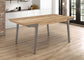 Nogales Rectangular 71-inch Wood Dining Table Coastal Grey