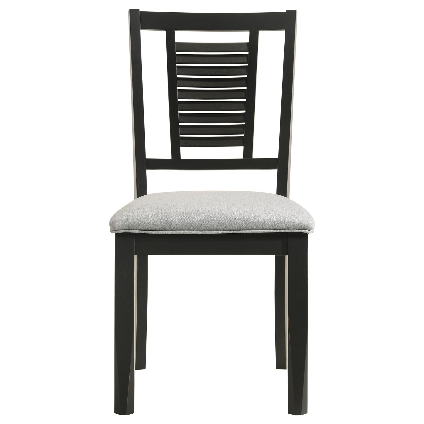 Appleton Wood Dining Side Chair Washed Black (Set of 2)